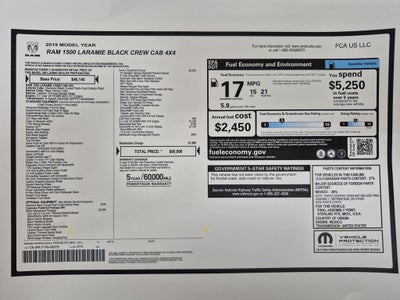 2019 RAM 1500 Laramie