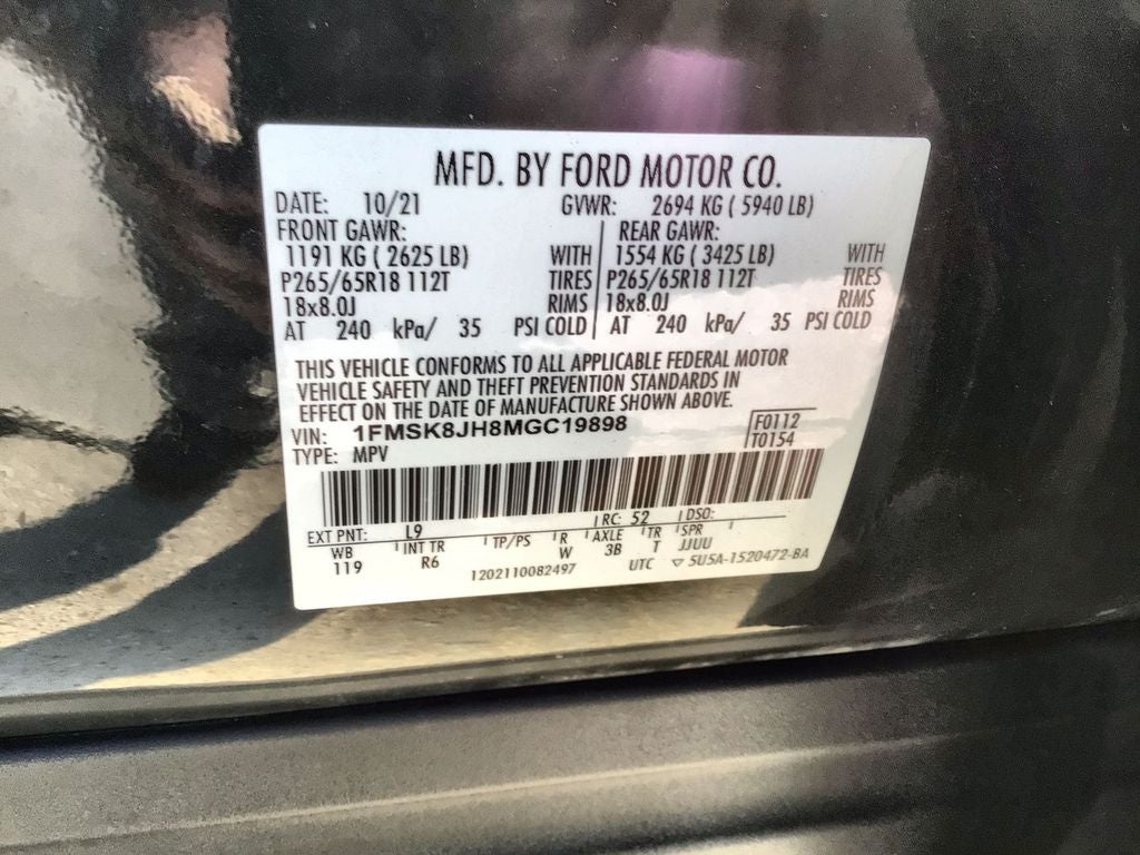 2021 Ford Explorer Timberline