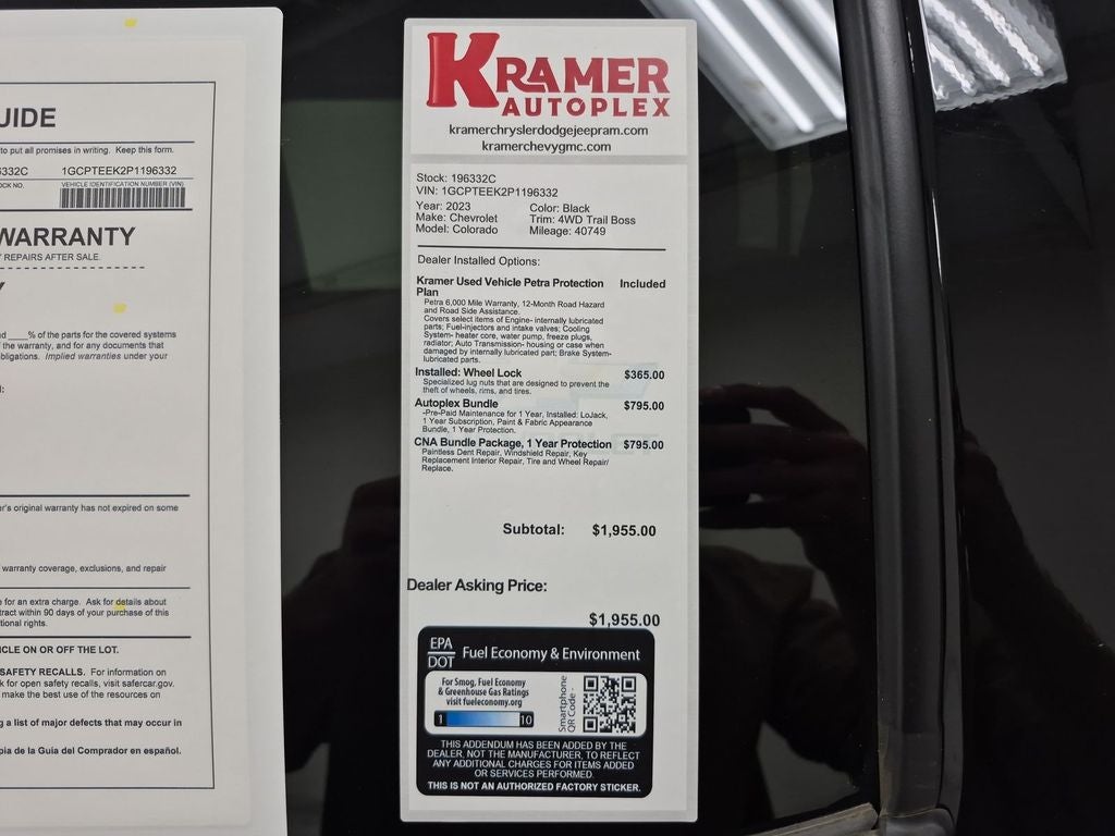 2023 Chevrolet Colorado 4WD Trail Boss