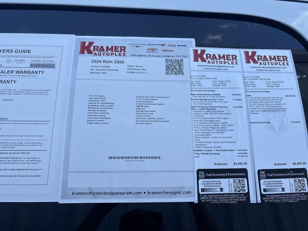2024 RAM 2500 Laramie