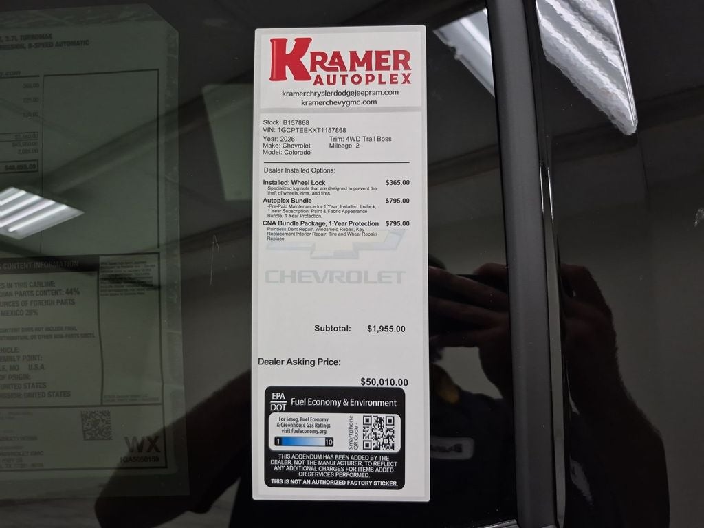 2026 Chevrolet Colorado Trail Boss