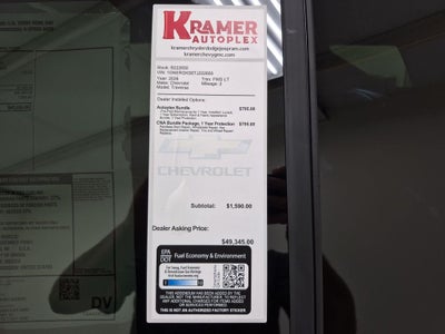 2026 Chevrolet Traverse LT