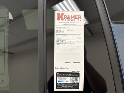 2026 Chevrolet Traverse RS