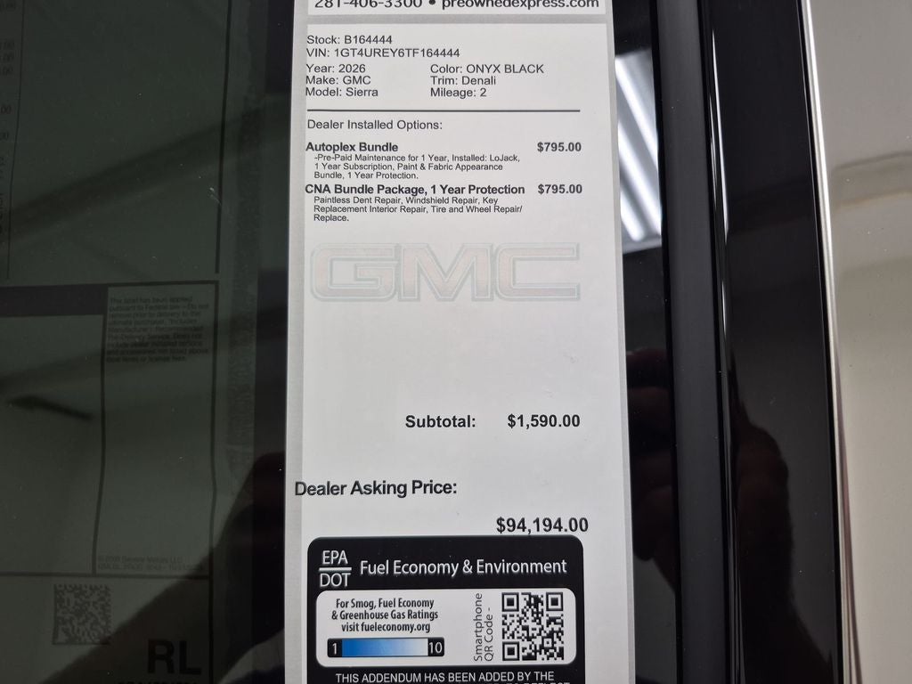 2026 GMC Sierra 2500 HD Denali