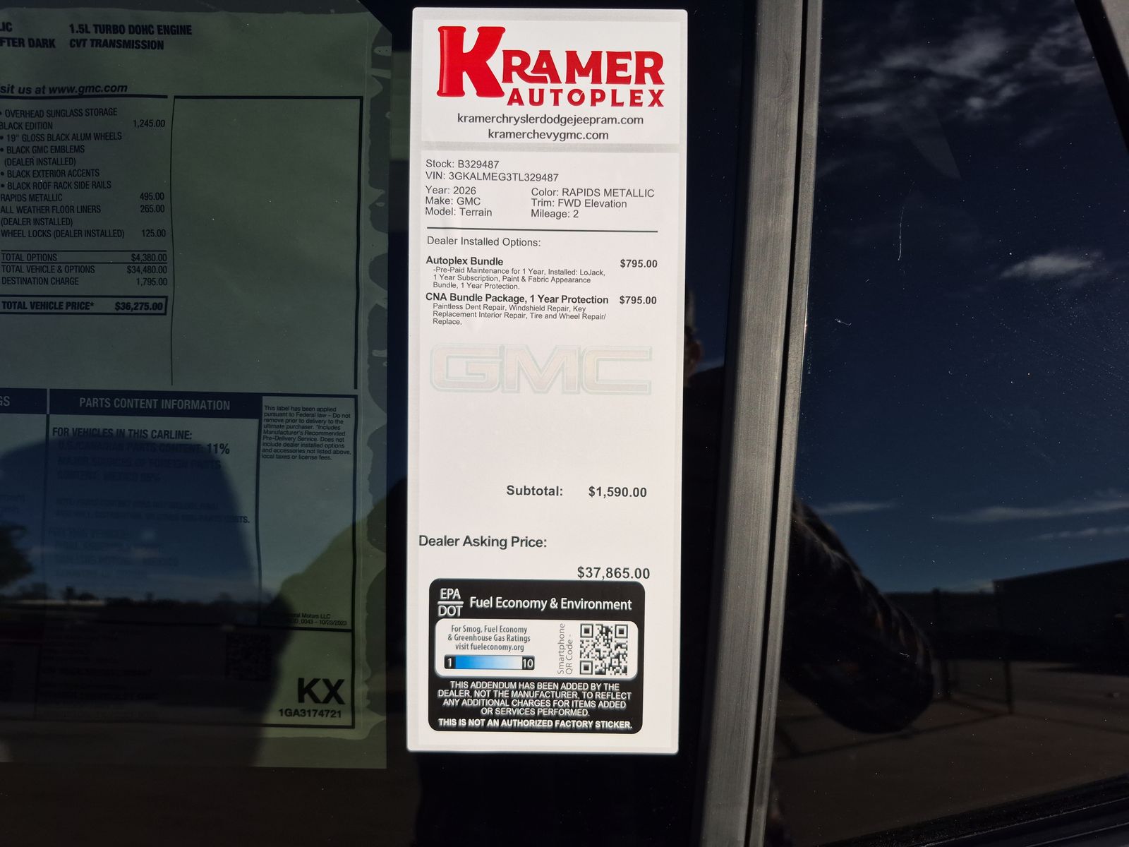 2026 GMC Terrain Elevation