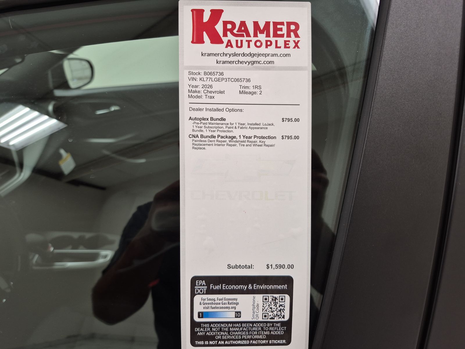 2026 Chevrolet Trax 1RS