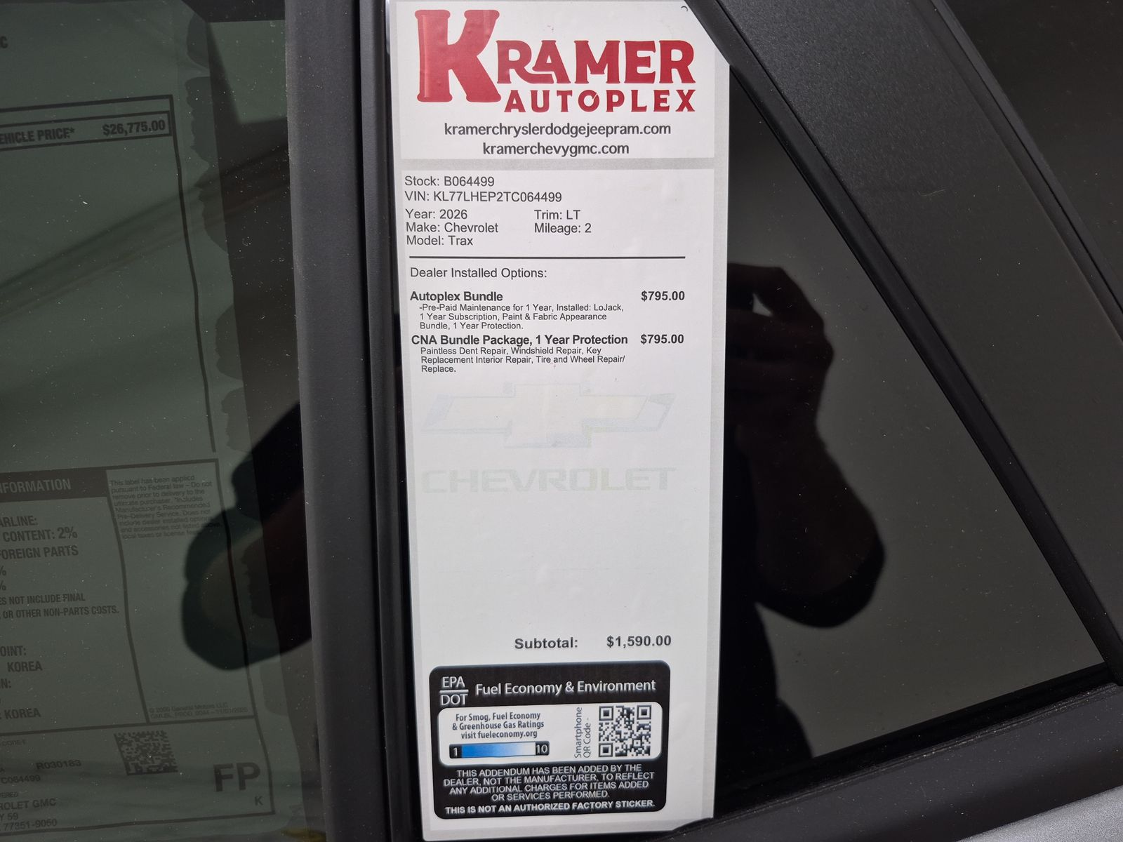 2026 Chevrolet Trax LT