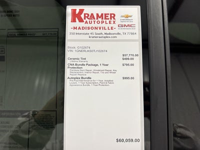 2026 Chevrolet Traverse RS