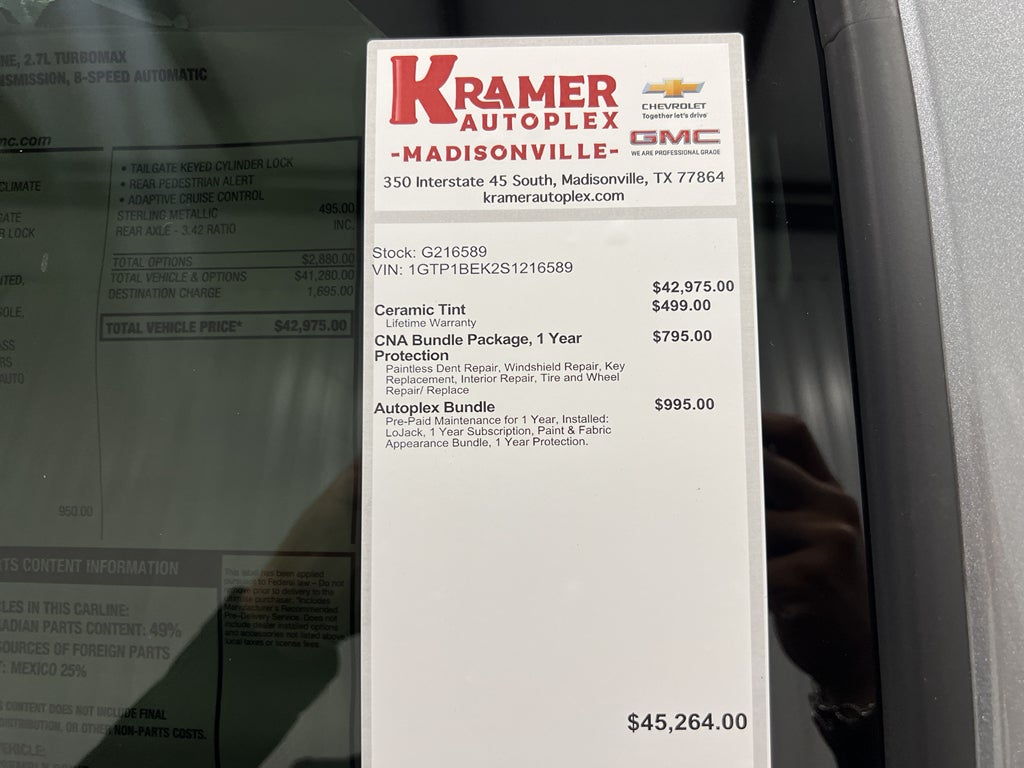 2025 GMC Canyon Elevation