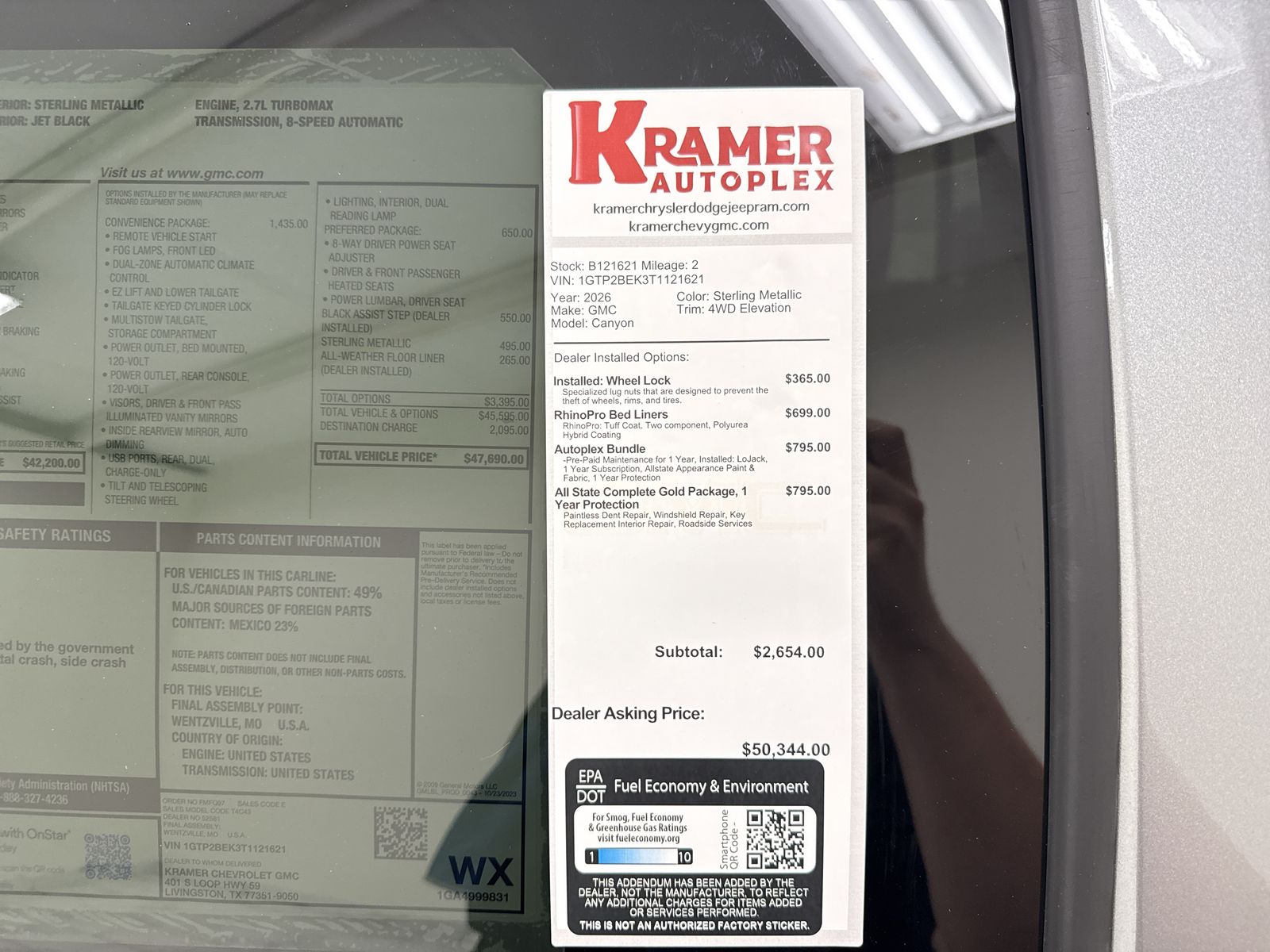 2026 GMC Canyon Elevation