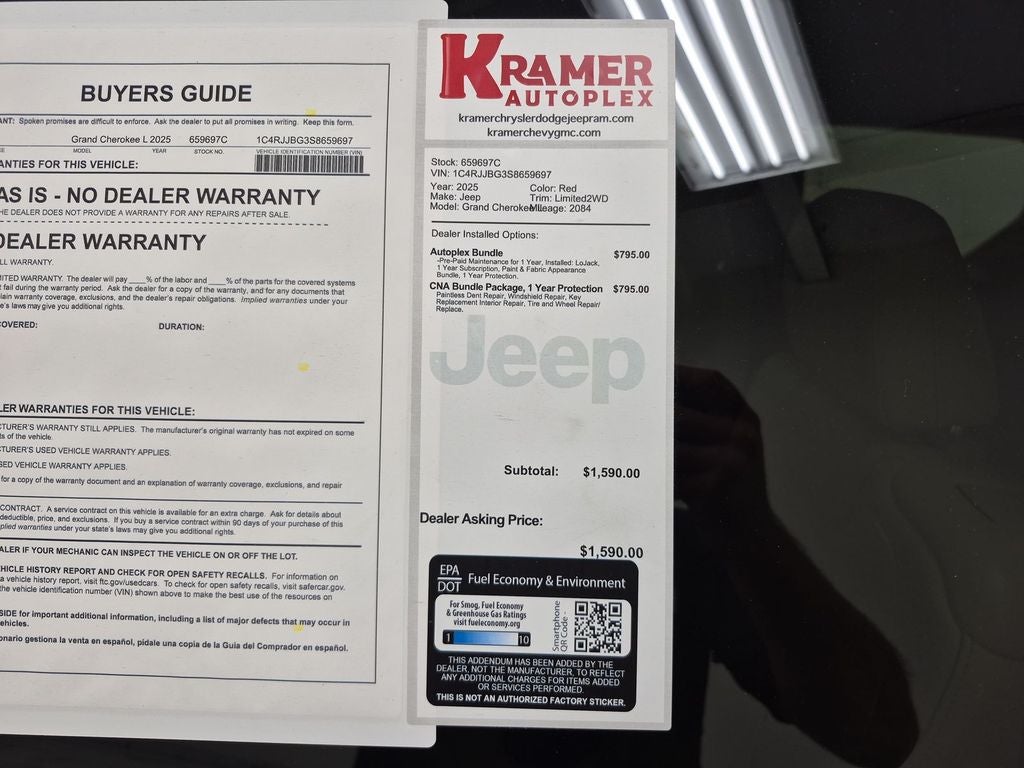 2025 Jeep Grand Cherokee L Limited