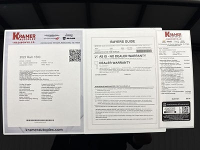 2022 RAM 1500 Rebel Crew Cab 4x4 5'7' Box