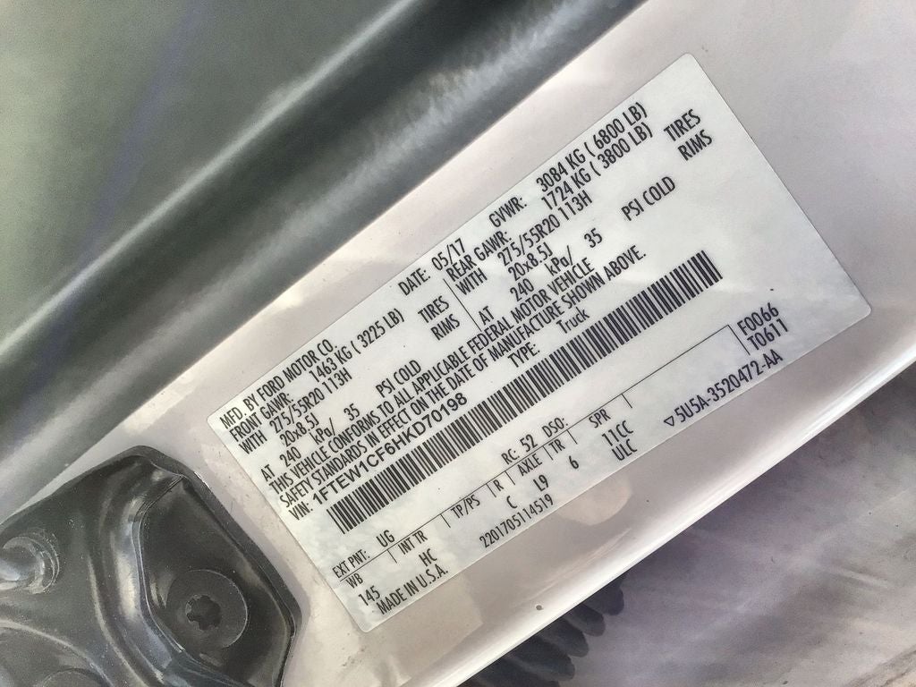 2017 Ford F-150 Lariat