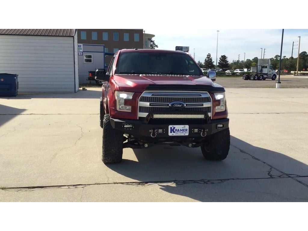 2015 Ford F-150 Platinum