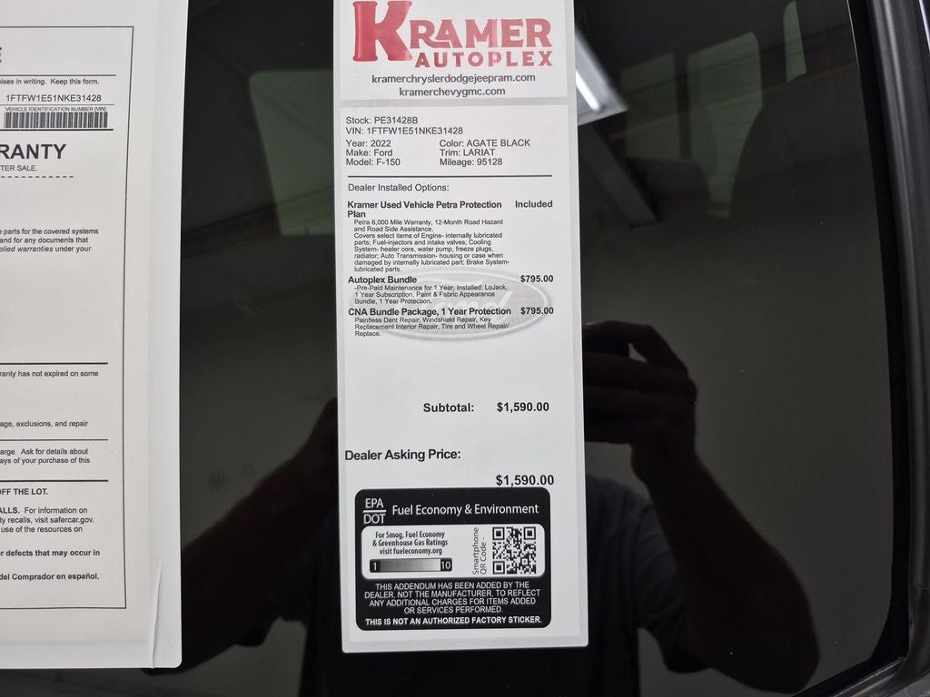 2022 Ford F-150 LARIAT