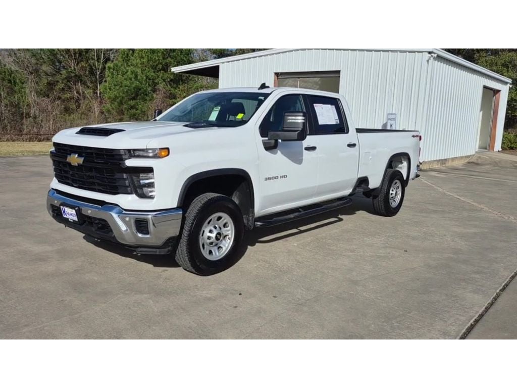 2025 Chevrolet Silverado 3500HD 4WD Crew Cab Long Bed Work Truck