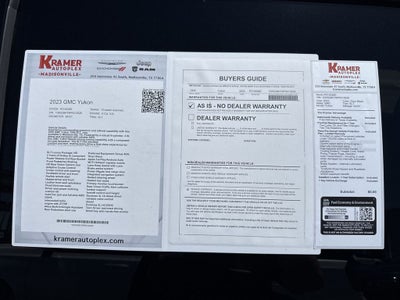 2023 GMC Yukon 4WD SLT
