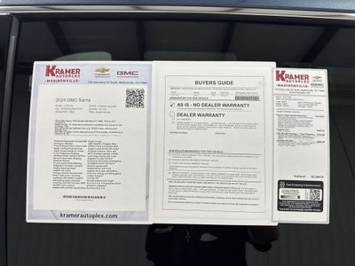 2024 GMC Sierra 1500 4WD Crew Cab Short Box Denali Ultimate