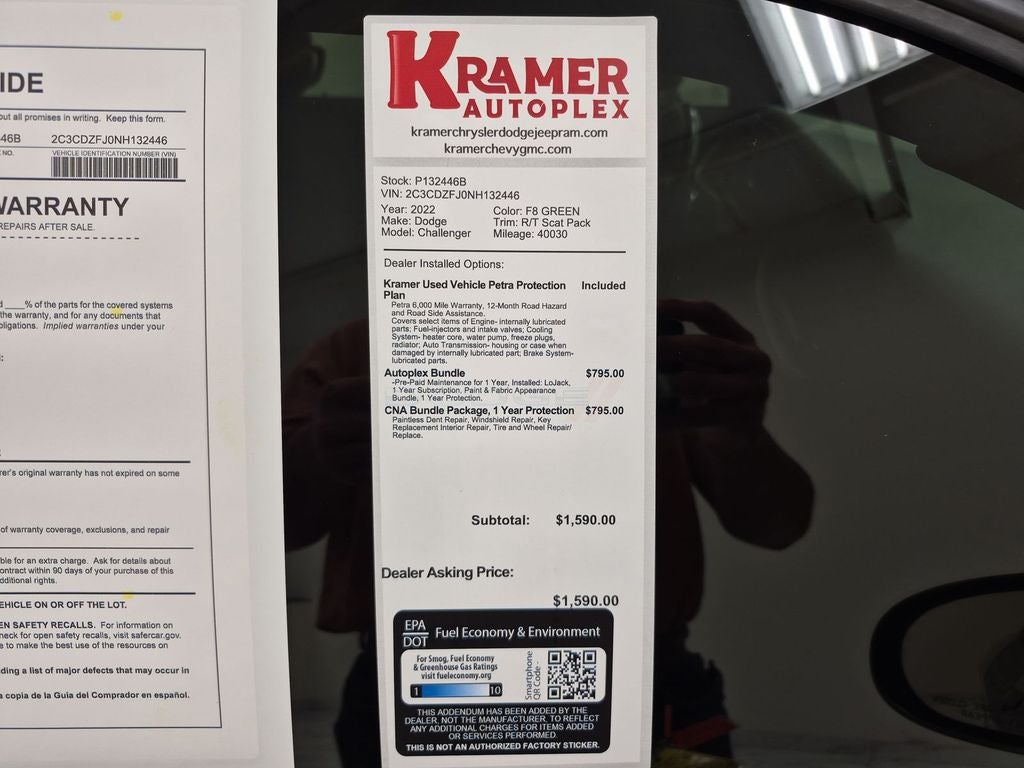 2022 Dodge Challenger R/T Scat Pack