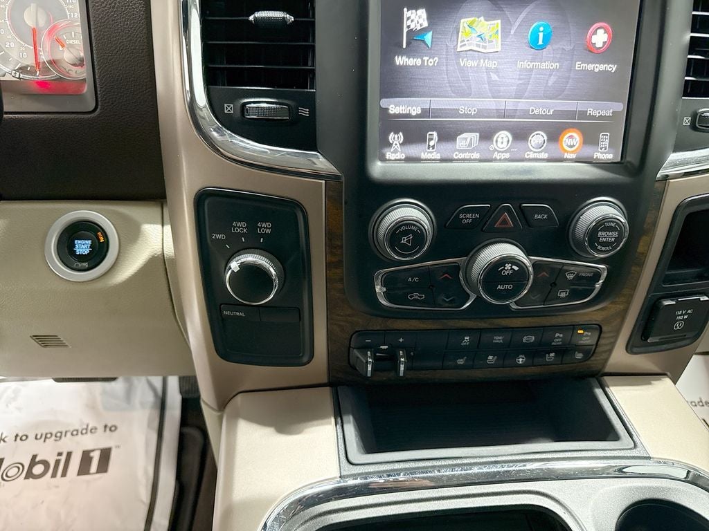 2017 RAM 3500 Laramie Longhorn Mega Cab 4x4 6'4' Box