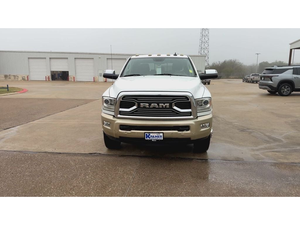 2017 RAM 3500 Laramie Longhorn Mega Cab 4x4 6'4' Box