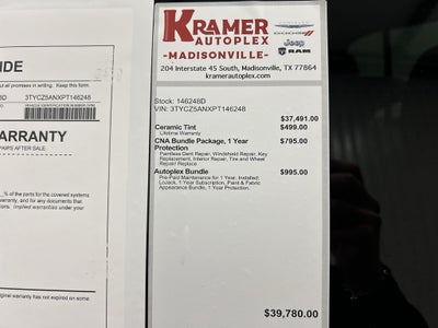 2023 Toyota Tacoma SR V6