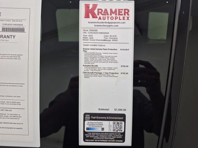 2022 Jeep Grand Cherokee L Overland 4x4