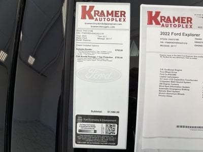 2022 Ford Explorer XLT