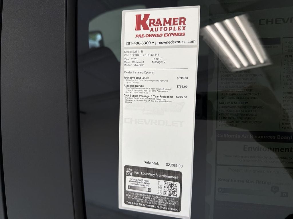 2026 Chevrolet Silverado 3500 HD LT DRW