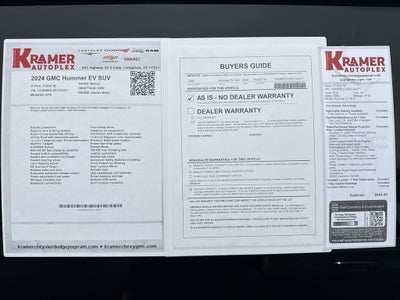 2024 GMC HUMMER EV SUV 3X