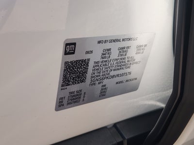 2027 Chevrolet Tahoe Z71