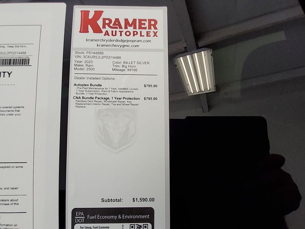 2023 RAM 2500 Big Horn