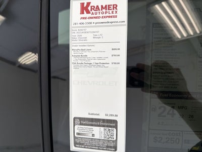 2026 Chevrolet Silverado 1500 LTZ