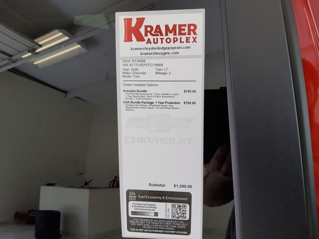 2026 Chevrolet Trax LT