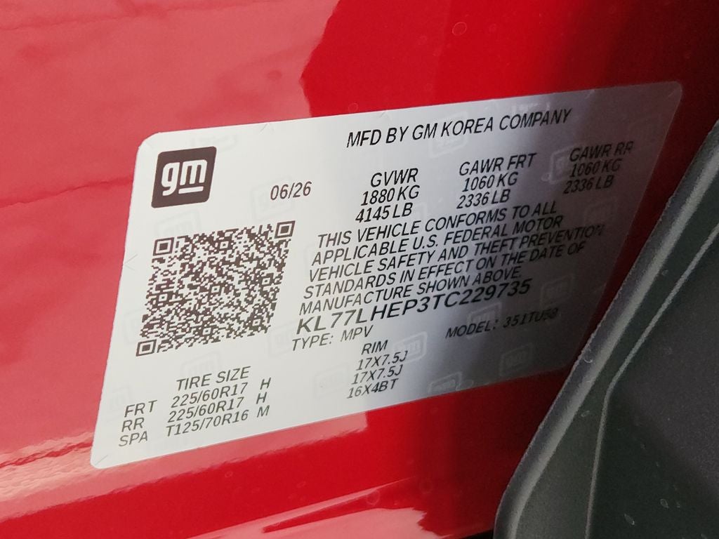 2026 Chevrolet Trax LT