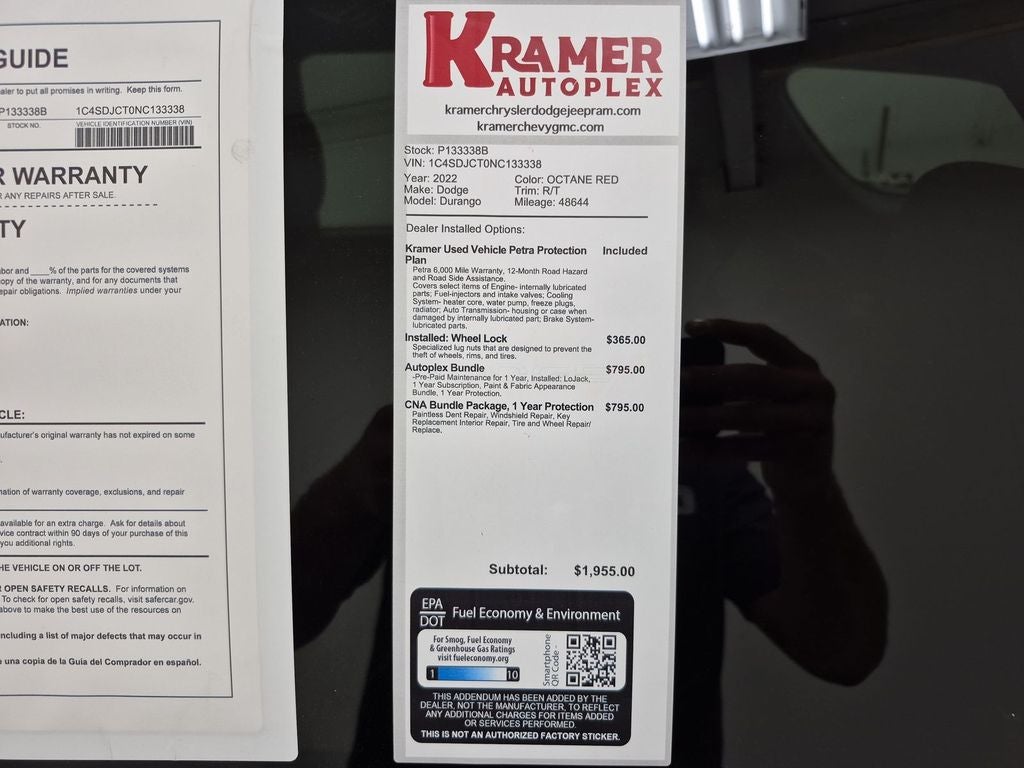 2022 Dodge Durango R/T Plus AWD