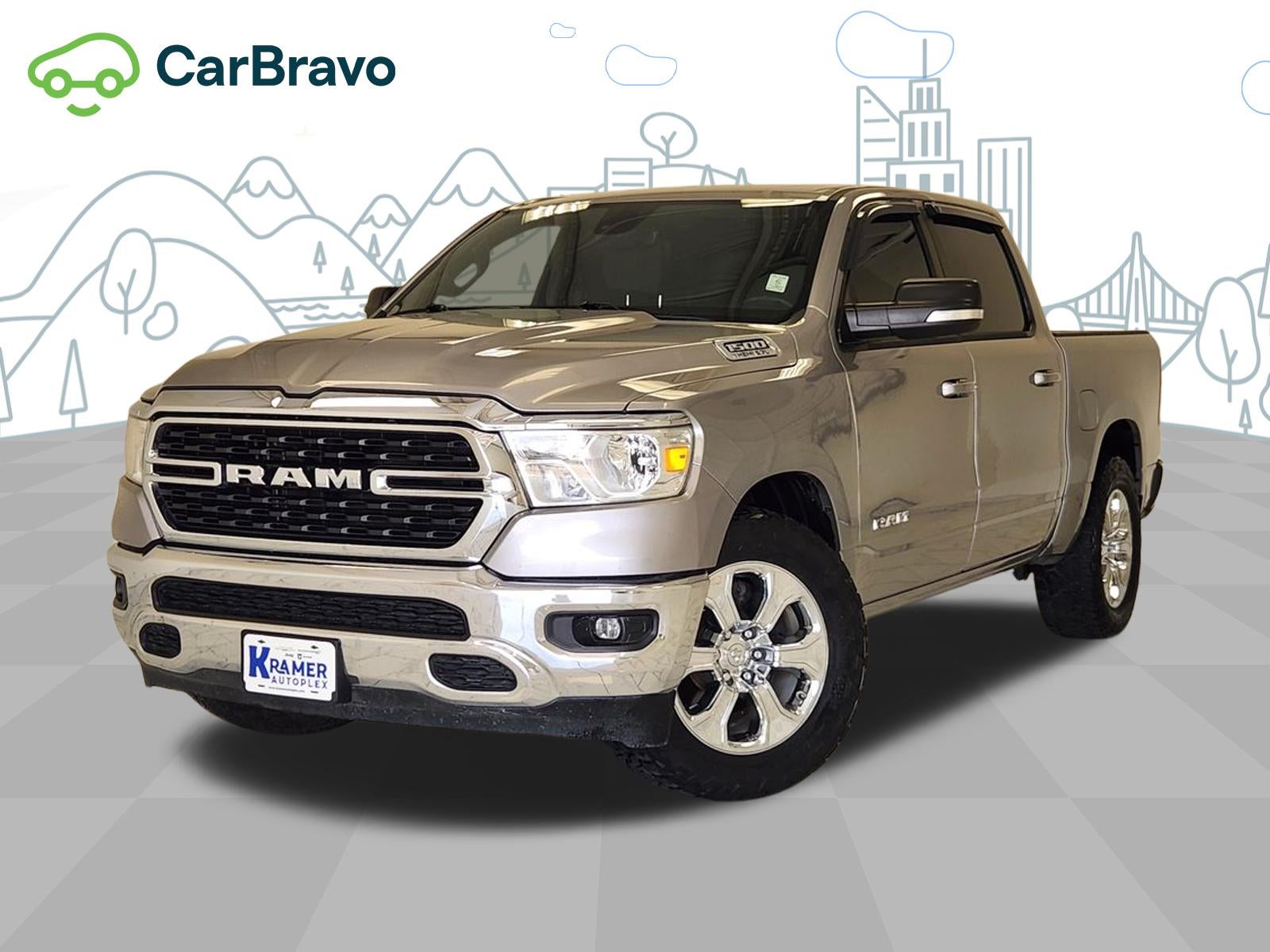 2022 RAM 1500 Lone Star Crew Cab 4x2 5'7" Box