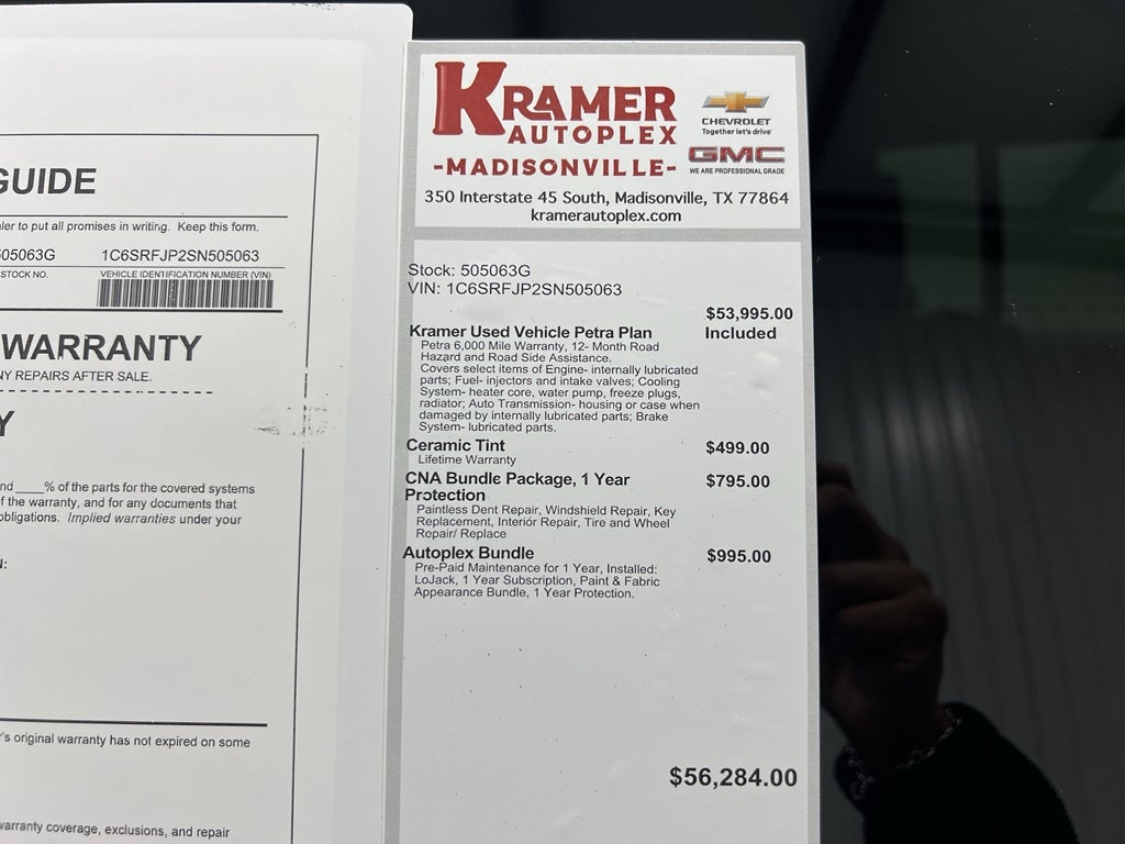 2025 RAM 1500 Laramie Crew Cab 4x4 5'7" Box