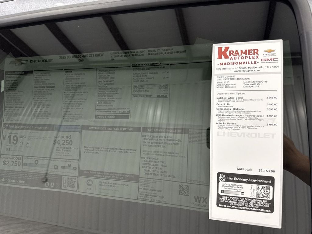 2025 Chevrolet Colorado Z71