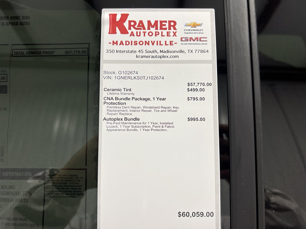 2026 Chevrolet Traverse RS