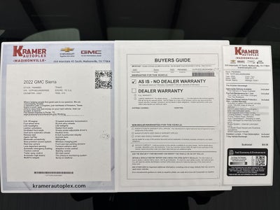 2022 GMC Sierra 1500 AT4