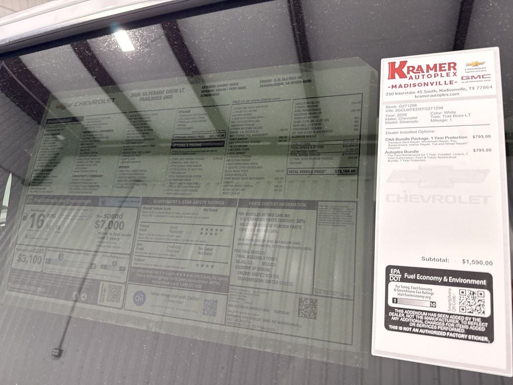 2026 Chevrolet Silverado 1500 LT Trail Boss