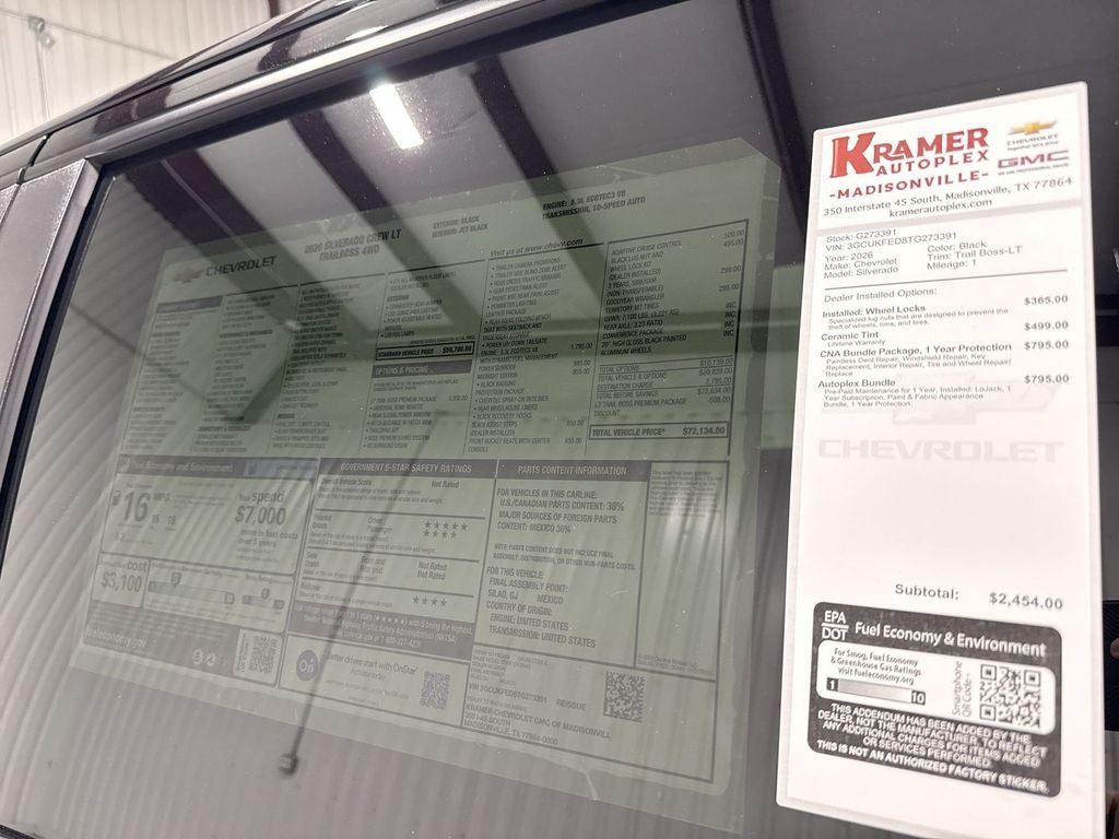 2026 Chevrolet Silverado 1500 LT Trail Boss