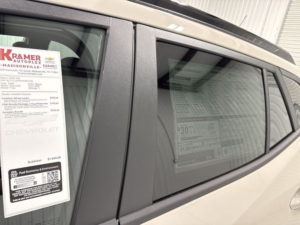 2026 Chevrolet Trax 2RS