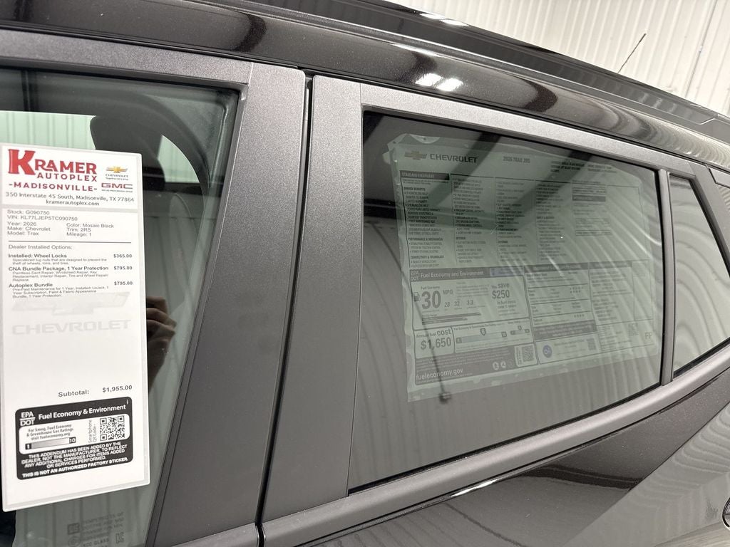 2026 Chevrolet Trax 2RS