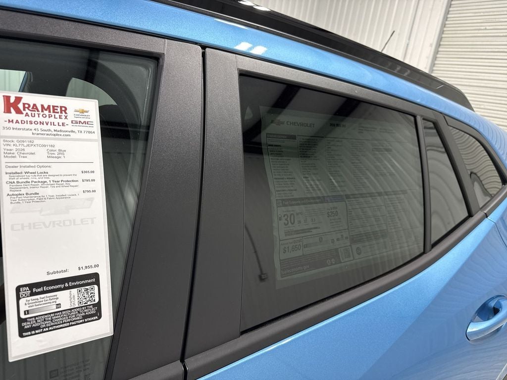 2026 Chevrolet Trax 2RS