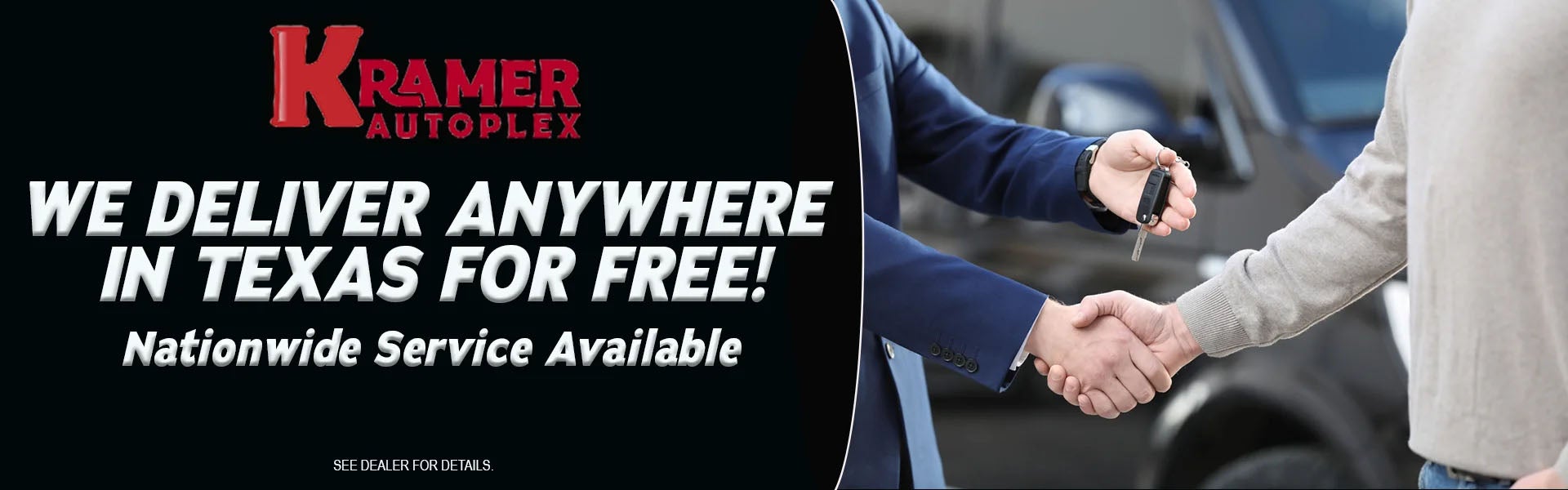 Free Delivery in Texas at Kramer Chevrolet GMC of Madisonville in MADISONVILLE TX